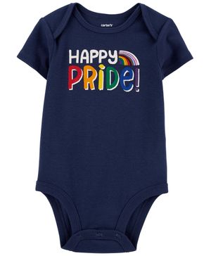 Pañalero Pride Manga Corta Azul Carter's
