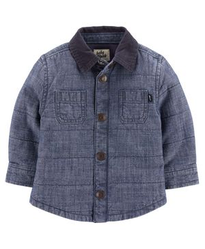 Camisa De Chambray Con Botones Al Frente Oshkosh B'Gosh
