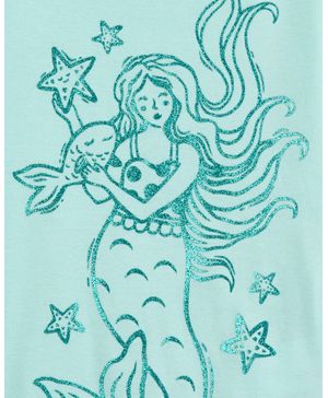 Pijama De 4 Piezas De Sirena Carter's