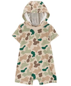 Romper Con Estampado De Camuflaje Carter's