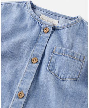 Romper De Chambray De Algodón Orgánico Carter's Little Planet