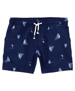 Short De Lino De Velero Carter's