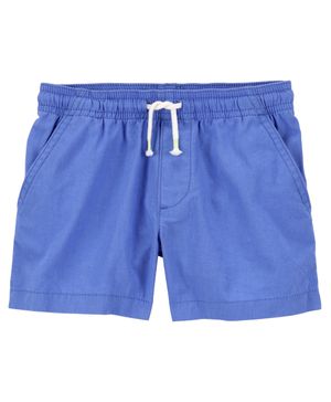 Short De Lino Y Cordón Ajustable Carter's