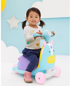 Scooter Ride On 3 En 1 Unicornio Skip Hop