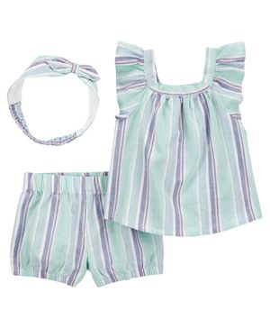 Conjunto De 3 Piezas Con Shorts De Burbujas Oshkosh B'Gosh