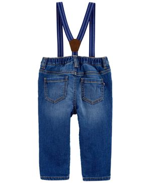 Pantalones De Mezclilla Con Tirantes Oshkosh B'Gosh
