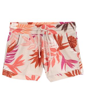 Shorts De Rizo Francés Floral Carter's