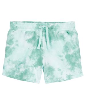 Shorts De Rizo Francés Tie-Dye Fáciles De Poner Carter's