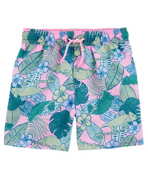 Traje De Baño Floral Tropical Carter's