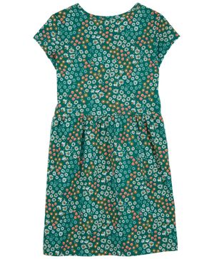 Vestido De Algodón Floral Carter's