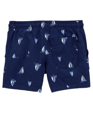 Short De Lino De Velero Carter's