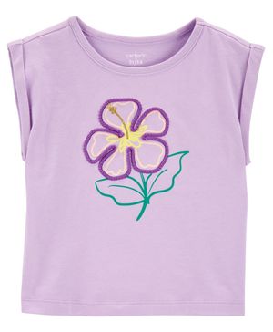 Blusa De Punto Floral Carter's