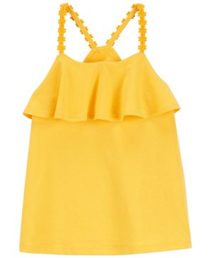 Blusa Sin Mangas Con Olanes Oshkosh B'Gosh