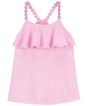 Blusa Sin Mangas Con Olanes Oshkosh B'Gosh