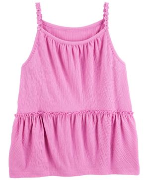 Blusa Sin Mangas Con Olanes Oshkosh B'Gosh