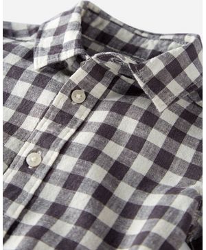 Camisa A Cuadros Con Botones Carter's Little Planet