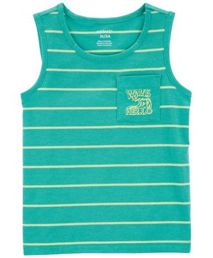Camiseta Sin Mangas Con Bolsillo Carter's