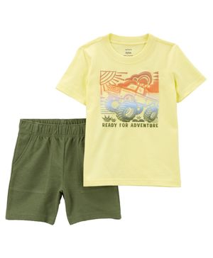 Conjunto De 2 Piezas Con Short Carter's