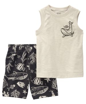 Conjunto De 2 Piezas Con Short Carter's