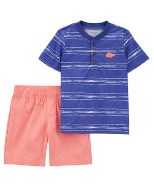 Conjunto De 2 Piezas Con Short Carter's