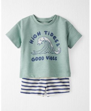 Conjunto De 2 Piezas Con Short Carter's Little Planet