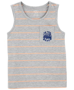 Playera Sin Mangas A Rayas Carter's