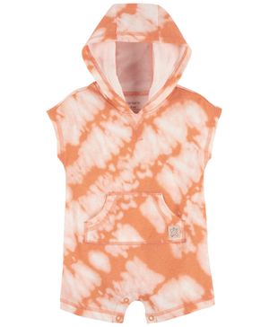 Romper De Algodón Con Capucha Carter's