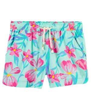 Short De Lino Con Estampado Floral Oshkosh B'Gosh