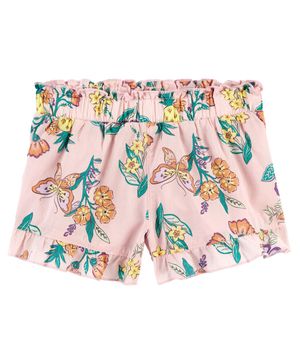 Short De Popelina Floral Carter's