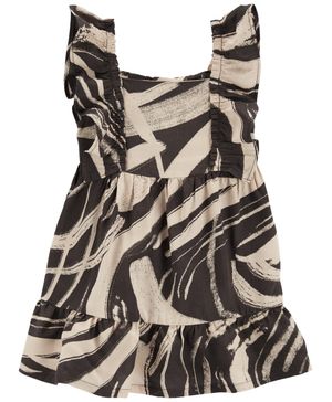 Vestido De Tirantes Con Olanes Carter's