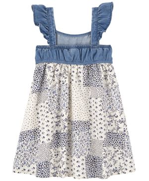 Vestido Floral De Mezclilla Oshkosh B'Gosh