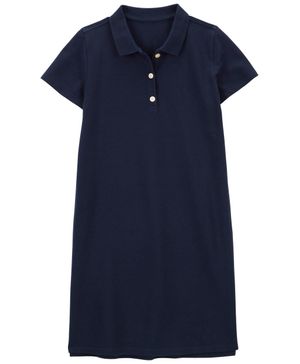 Vestido Tipo Polo Con Botones Funciolaes Oshkosh B'Gosh