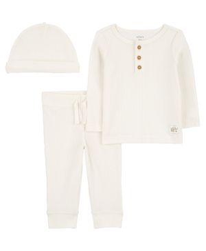 Conjunto De 3 Piezas En Mezcla De Algodón Carter's
