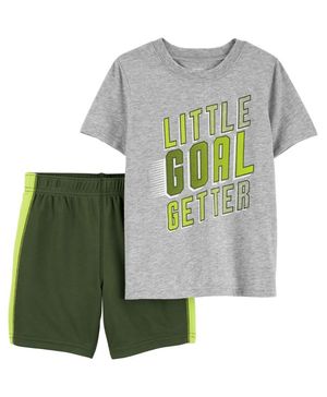 Conjunto De 2 Piezas De Playera Goal Getter Y Short De Malla Carter's