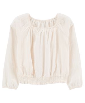 Blusa Bordado De Corte Boxy Oshkosh B'Gosh