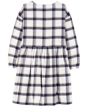Vestido a cuadros de franela Carter's