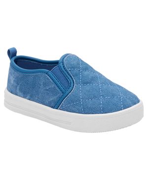Tenis acolchados estilo pull-on de chambray Oshkosh B'Gosh
