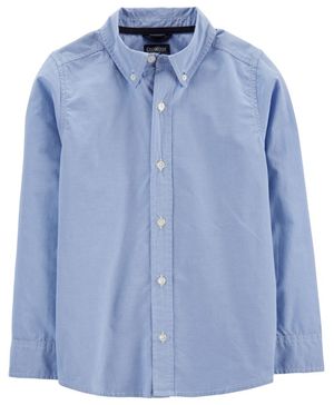 Camisa Lisa Con Botones Al Frente Oshkosh B'Gosh