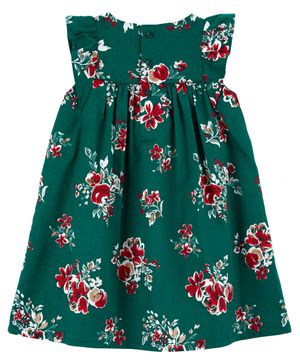 Vestido Floral Satinado Carter's