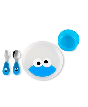 Set De Comida De Monstruo Come Galletas - Plaza Sésamo Skip Hop