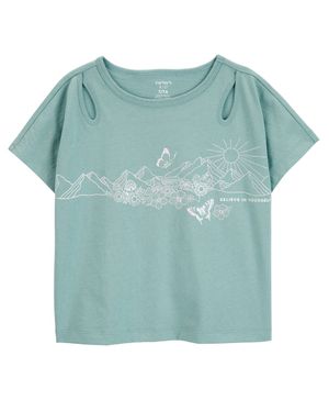 Blusa De La Colección Active Estampado De Montañas Carter's