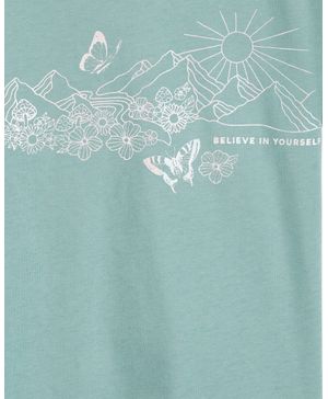 Blusa De La Colección Active Estampado De Montañas Carter's