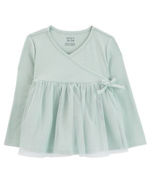 Blusa Envolvente Con Brillos Carter's