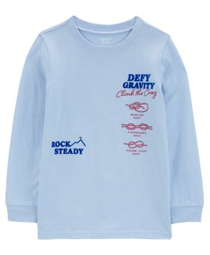 Camiseta Con Ilustración De Dinosaurio Escalando Carter's