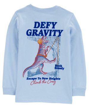 Camiseta Con Ilustración De Dinosaurio Escalando Carter's