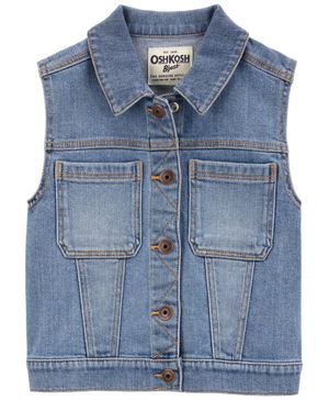 Chaleco De Mezclilla Con Botones Oshkosh B'Gosh