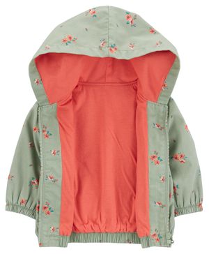 Chamarra Con Capucha Y Estampado Floral Oshkosh B'Gosh