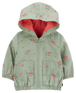 Chamarra Con Capucha Y Estampado Floral Oshkosh B'Gosh