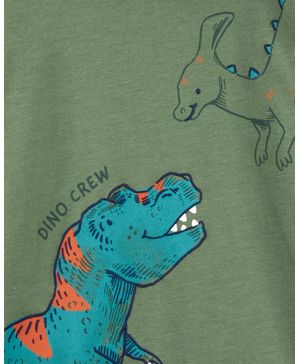 Conjunto De 2 Piezas Con Camiseta Estampado De Dinosaurio Carter's