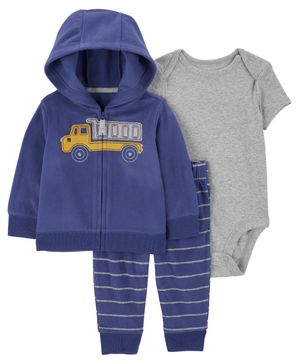 Conjunto De 3 Piezas Con Suéter De Tela Polar Carter's